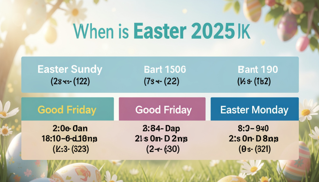 Easter 2025 UK